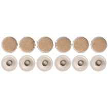 Прокладки пластикові VOREL фільцеві на штифт. 22 мм. Набір 12шт 