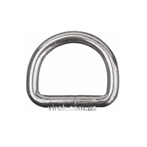 Кільце стальне 8 (проволока Ø= 8 мм) D-подібне № 55(DW)