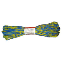 Мотузка господарська "Веселка" TM VIROK, 4мм Х 20 м, р/н=50кгс, поліпропіленова, з серцевиною