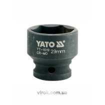 Головка торцевая ударная шестигранная YATO 1/2" М29 х 48 мм