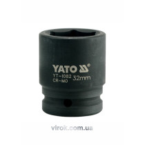Головка торцевая ударная шестигранная YATO 3/4" М32 х 56 мм