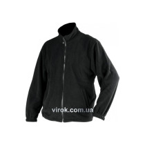 Куртка флисовая YATO черная, размер M