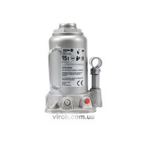 Домкрат гидравлический бутылочный VOREL 15 т 205-390 мм
