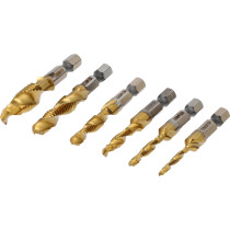 Набір свердл-мітчиків по металу покриті титаном STHOR 24200