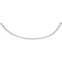 Шланг водопровідний з опліткою з нерж сталі FALA l= 800 мм, Ø= 8/12, з'єднання М-1/2" х F-1/2" 1 МПа