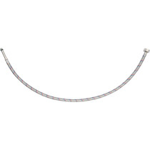 Шланг водопровідний з опліткою з нерж сталі FALA l= 800мм Ø= 8/12, з'єдн F-1/2" х M-M10x1- 50мм 1МПа