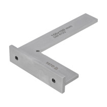 Кутник слюсарний 90° YATO з широкою основою, 150 х 100 мм [50]