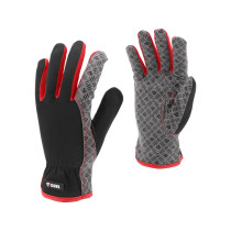 Рукавиці робочі з протиковзною накладкою YATO YT-74677