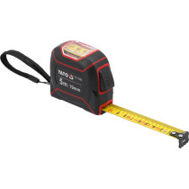 Рулетка вимірювальна зі зчитувальним вічком YATO L= 5 м x 19 мм, 