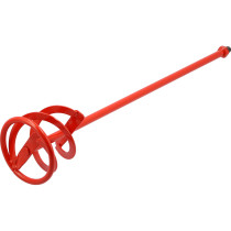 Міксер для будівельних сумішей спіральний оцинкований YATO: Ø=120x 600 мм, кріплення гвинт. М14 [16]