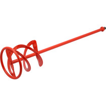 Міксер для будівельних сумішей спіральний оцинкований YATO: Ø=140x 600 мм, кріплення гвинт. М14 [16]