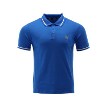 Футболка ПОЛО синя YATO, розм. XL/ вис- 76 см х шир- 58 см, 100%- бавовна [40]