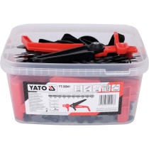 Кліпси, клини, підкладки СВП для викладання плитки YATO YT-36941