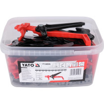 Кліпси, клини, підкладки СВП для викладання плитки YATO YT-36936