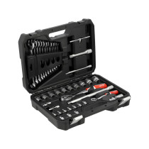 Набір насадок торцевих, викруткових і ключів YATO YT-38742