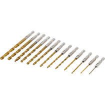 Набір свердл по металу покриті титаном STHOR 21655