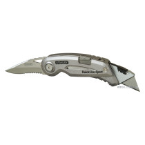 Нож складной STANLEY с двумя лезвиями "QuickSlide Sport Utility Knife" 120 мм