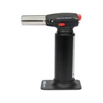 Пальник газовий (бутан) для кухні YATO, з п'єзозап, 375 Вт, t= 1350 °С, час праці- 90-120 хв, 45 мл