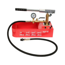 Компресор ручний для контролю щільн систем YATO тиск- 5 MPa, спол.- G1/2, ємність- 7л, шланг- 140см