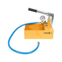 Компресор ручний для контролю щільност систем VOREL тиск- 4 MPa, спол.- G1/2, ємніс- 5л, шланг- 90см