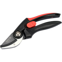 Сікатор з округленими лезами з ковадлом YATO: до гілок Ø= 20 мм, L= 208 мм [12/48]