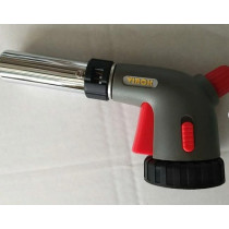 Пальник газовий VIROK з різьбовим (7/16) з'єднанням, Piezo + 360*, ceramic, блок. кнопка