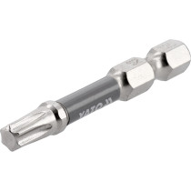 Насадка викруткова YATO; "TORX" T30 х 50 мм. шпиндель 6-гран- 1/4", покрита нікелем, 2 шт.[10]