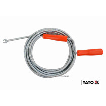 Трос для очистки канализационных труб YATO 9 мм x 5 м