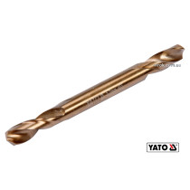 Сверло по металлу двустороннее шлифованное YATO 5.2 x 62/16 мм HSS 6542