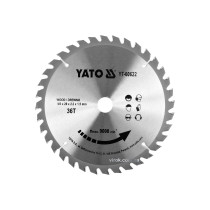 Диск пильный по дереву YATO 185 x 20 x 2.2 x 1.5 мм 36 зубцов R.P.M до 9500 1/мин