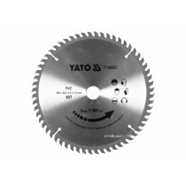 Диск пильный по ПВХ YATO 185 х 20 x 2.5 x 1.5 мм 60 зубцов R.P.M до 9000 1/мин