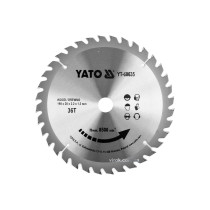 Диск пильный по дереву YATO 190 x 20 x 2.2 x 1.5 мм 36 зубцов R.P.M до 8500 1/мин