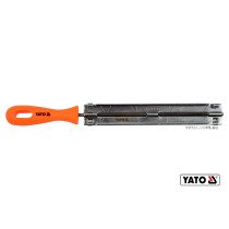 Направляющая с напильником для заточки цепей YATO Ø4 x 250 мм