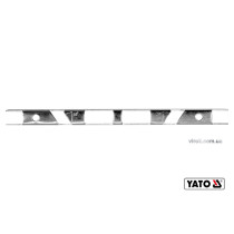 Шаблон для заточки ограничителя глубины зубов цепей YATO 170 х 10 х 1 мм 0.65/0.75 мм угол 35°