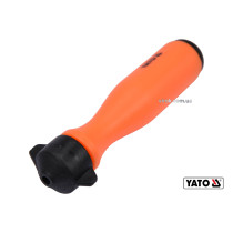 Ручка для напильника с резьбовым фиксатором YT-85025 полипропиленовая YATO Ø4 мм