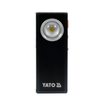 Ліхтар світлодіодний акумул. YATO Li-Po 3.7 В, 500 Lm, функ. павербанк на 1500 mАГод