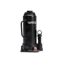 Домкрат гидравлический бутылочный YATO 10 т 230-460 мм