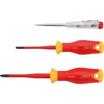 Викрутки з хрестовим шліцом діелектричні ізольовані YATO YT-282680