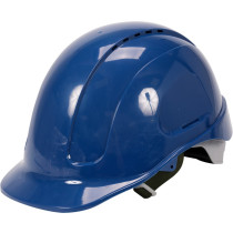 Каска для захисту голови YATO синя з пластика ABS
