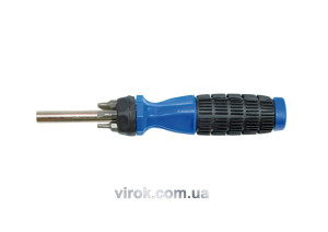 Отвертка-держатель VOREL с насадками 7 шт