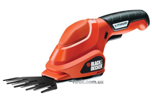 Кусторез аккумуляторный Black+Decker Li-Ion 3.6 В
