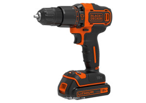 Ударная дрель-шуруповерт Black+Decker BDCHD18KB