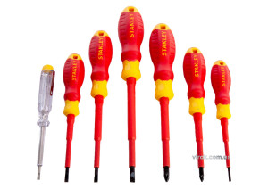 Набор отверток диэлектрических STANLEY VDE до 1000 В 7 шт