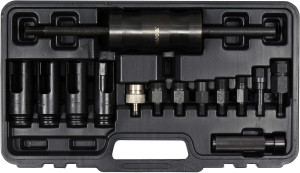 Знімачі форсунок, інжекторів YATO інерціальні, сумісні з BOSCH,DELPHI,DENSO,SIEMENS, 14 шт