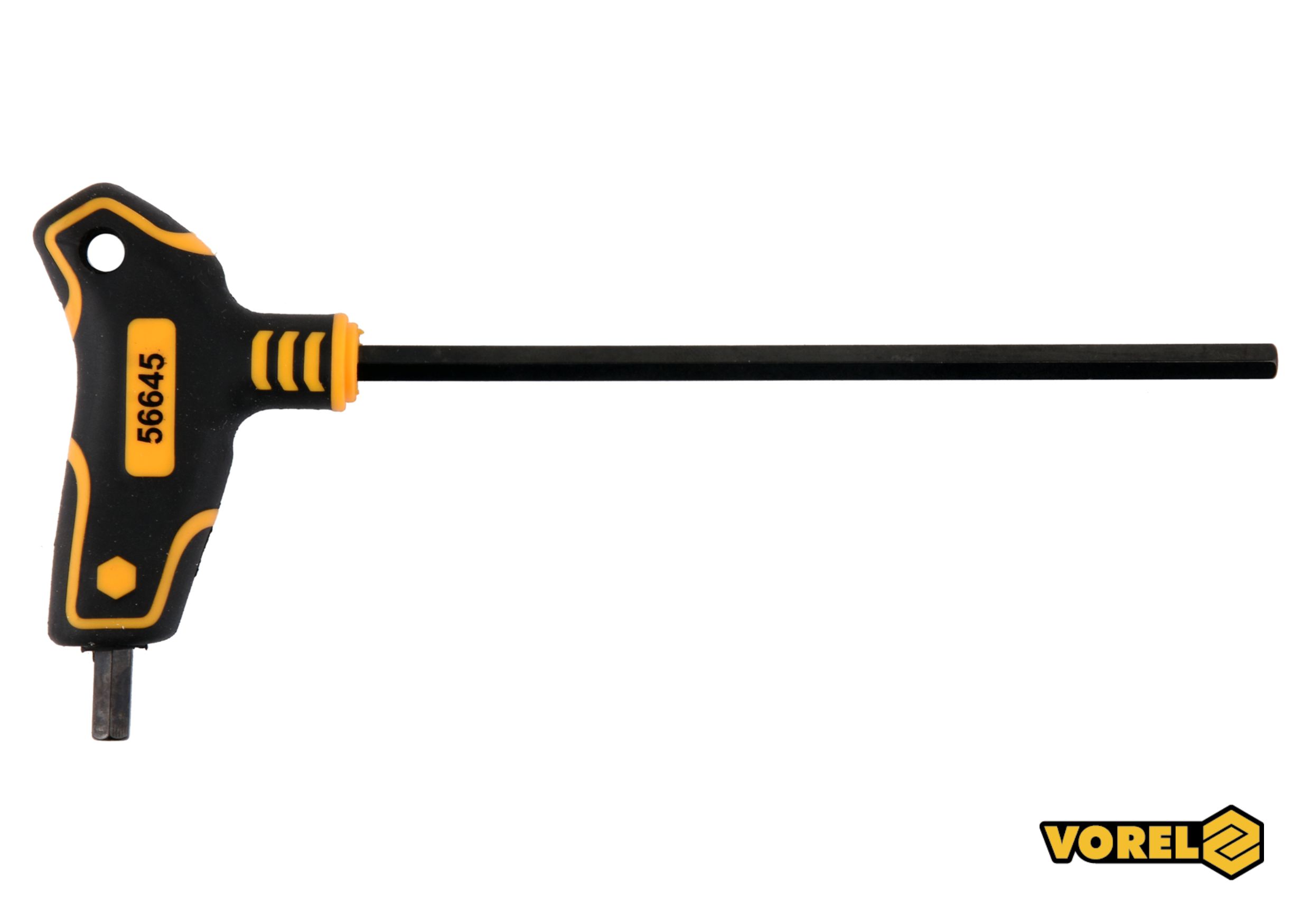 Ключ шестигранний Т-подібний VOREL HEX 6 x 150 x 90 мм Cr-V 6150