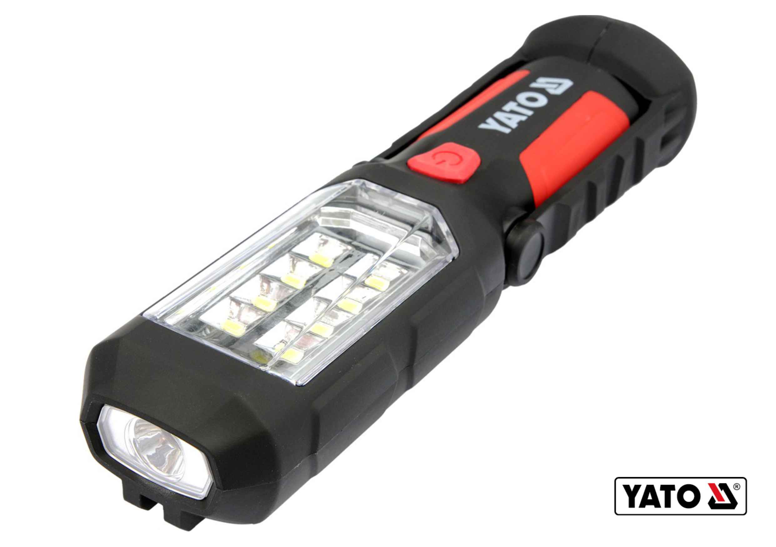 Купить Фонарь навесной светодиодный YATO 8+1 LED 280 лм 3 x АА YT