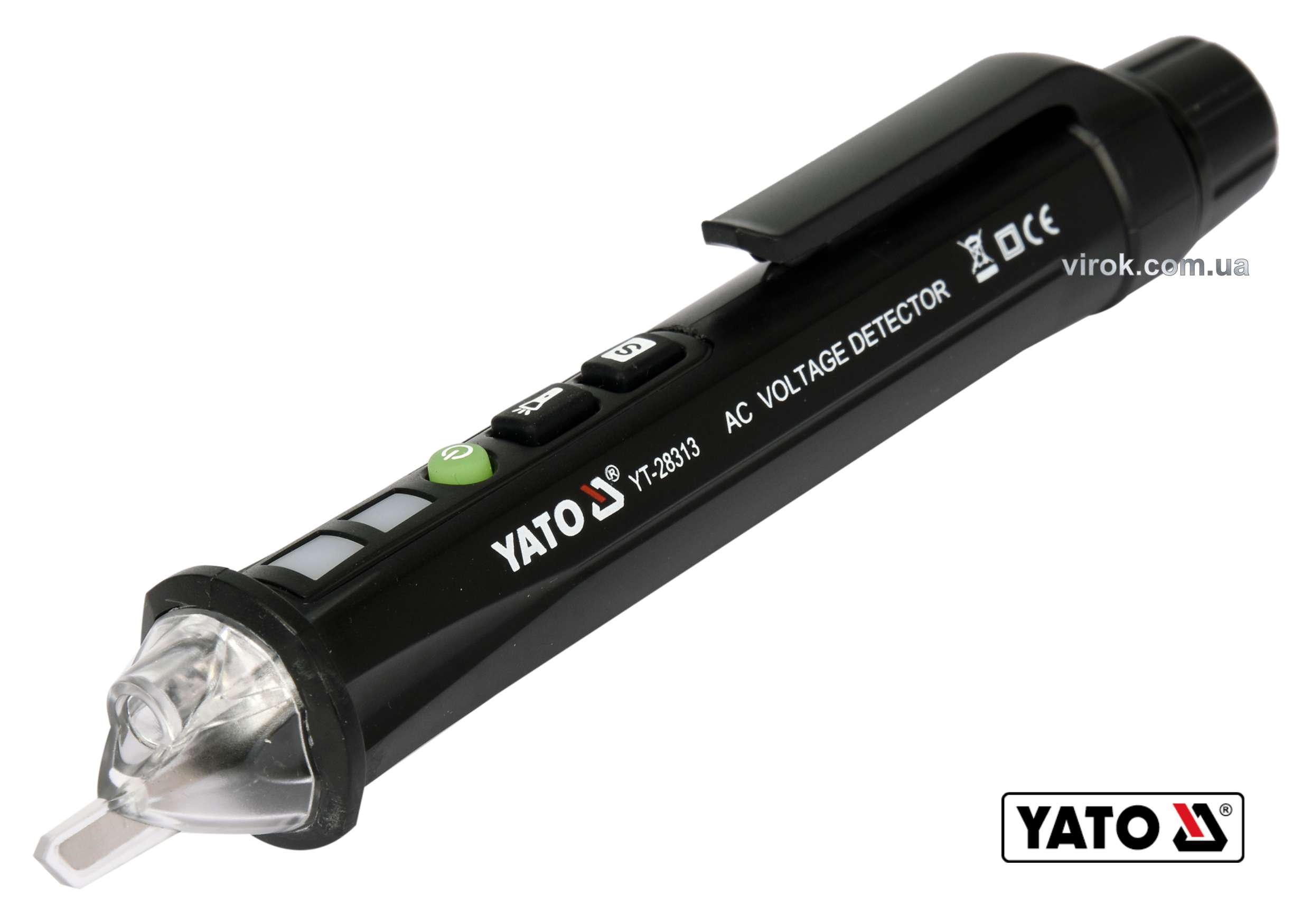 Індикатор напруги індуктивний бездотичний YATO 12/48-1000 В купити
