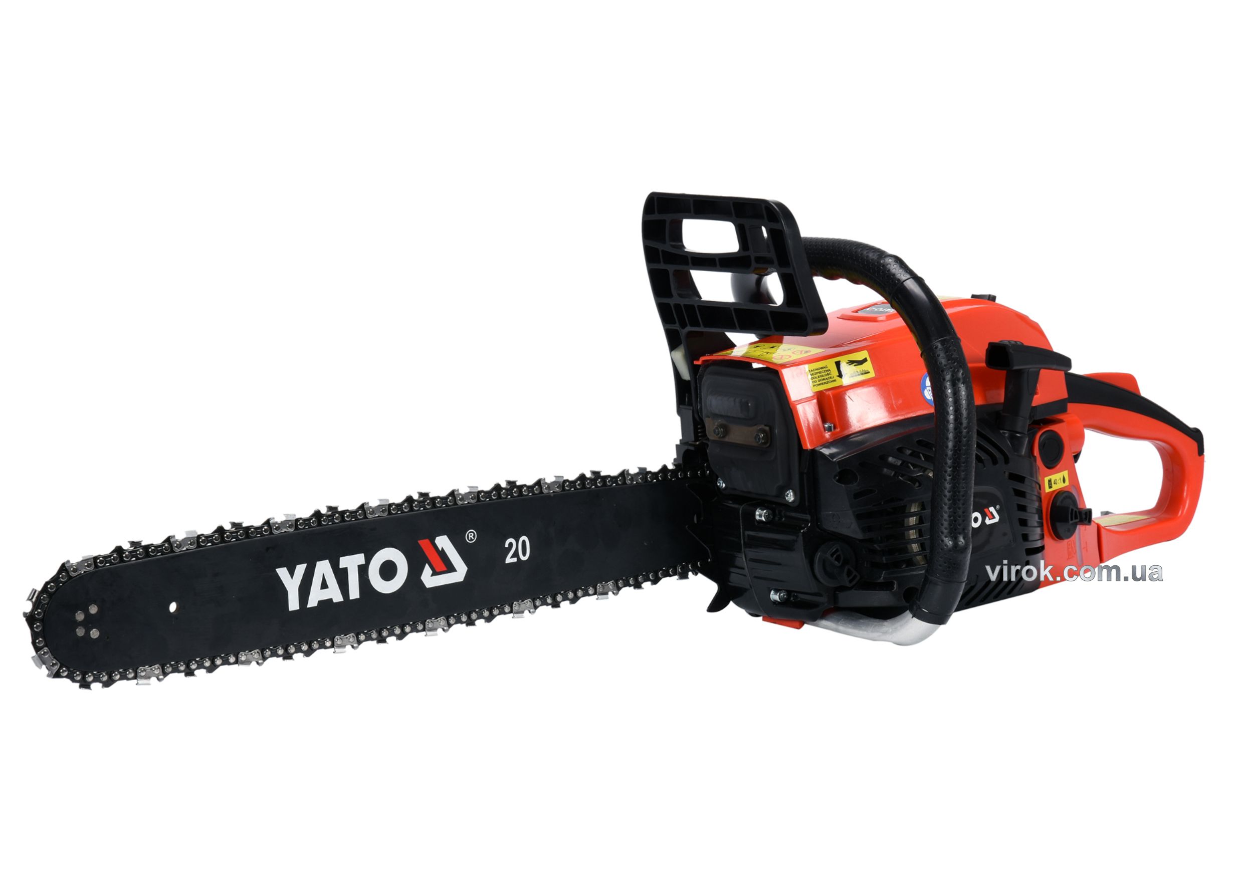 Купить Цепная бензопила YATO 56.5 см³ 2.5 кВт шина- 20