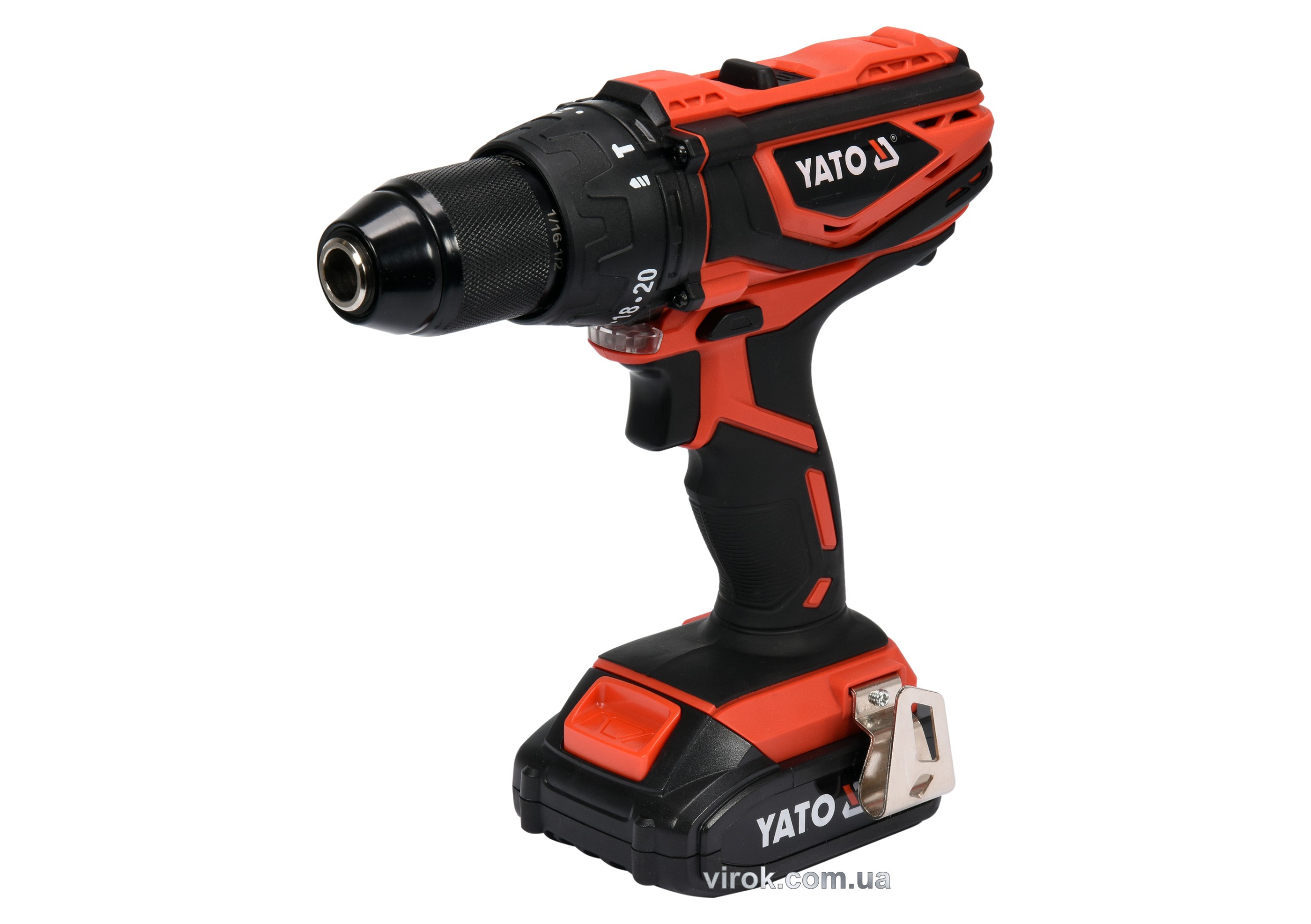 Купить Шуруповерт-дрель ударный аккумуляторный YATO Li-Ion 18 В 2
